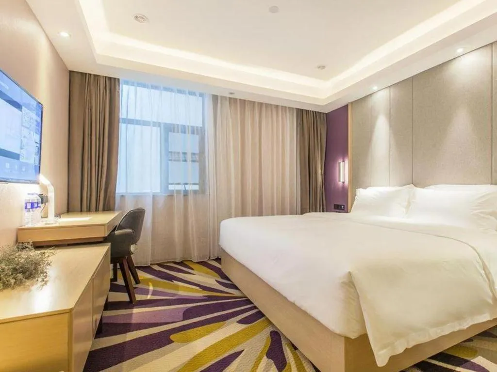Bed in Lavande Hotels· Suizhou Wenfeng