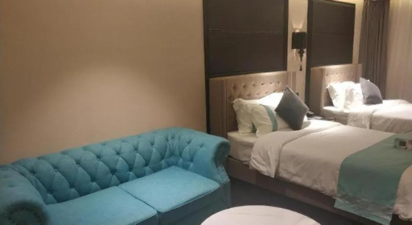 Bed in Xana Hotelle· Shijiazhuang Yaqing Street