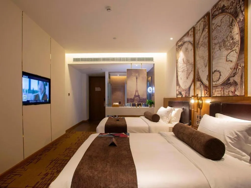 Bed in James Joyce Coffetel· Wuhan Wangjiawan Taojialing Metro Station