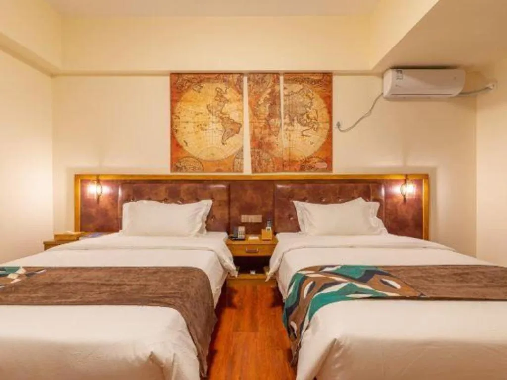 Bed in James Joyce Coffetel· Ji'Nan Changqing District Government Jingshi Xi Road