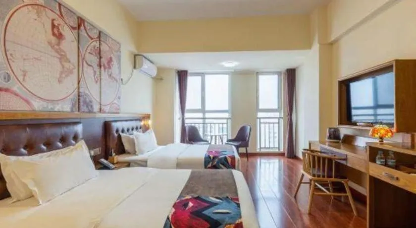 Bed in James Joyce Coffetel· Ji'Nan Changqing District Government Jingshi Xi Road