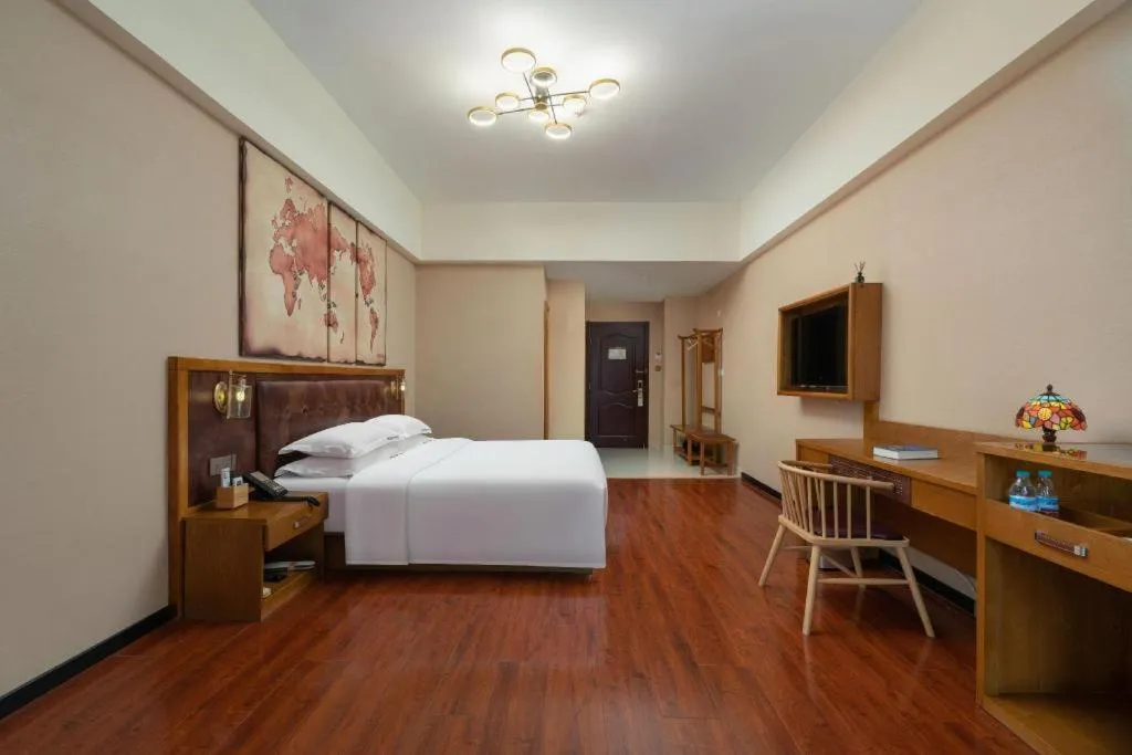 Bed in James Joyce Coffetel· Ji'Nan Changqing District Government Jingshi Xi Road