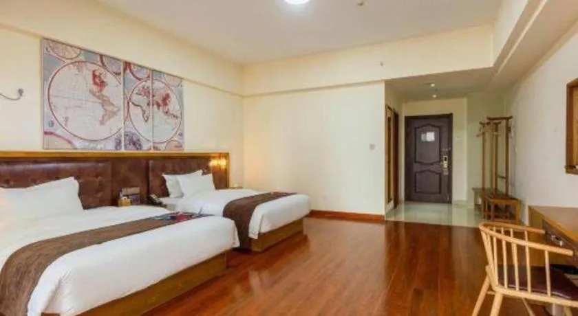 Bed in James Joyce Coffetel· Ji'Nan Changqing District Government Jingshi Xi Road