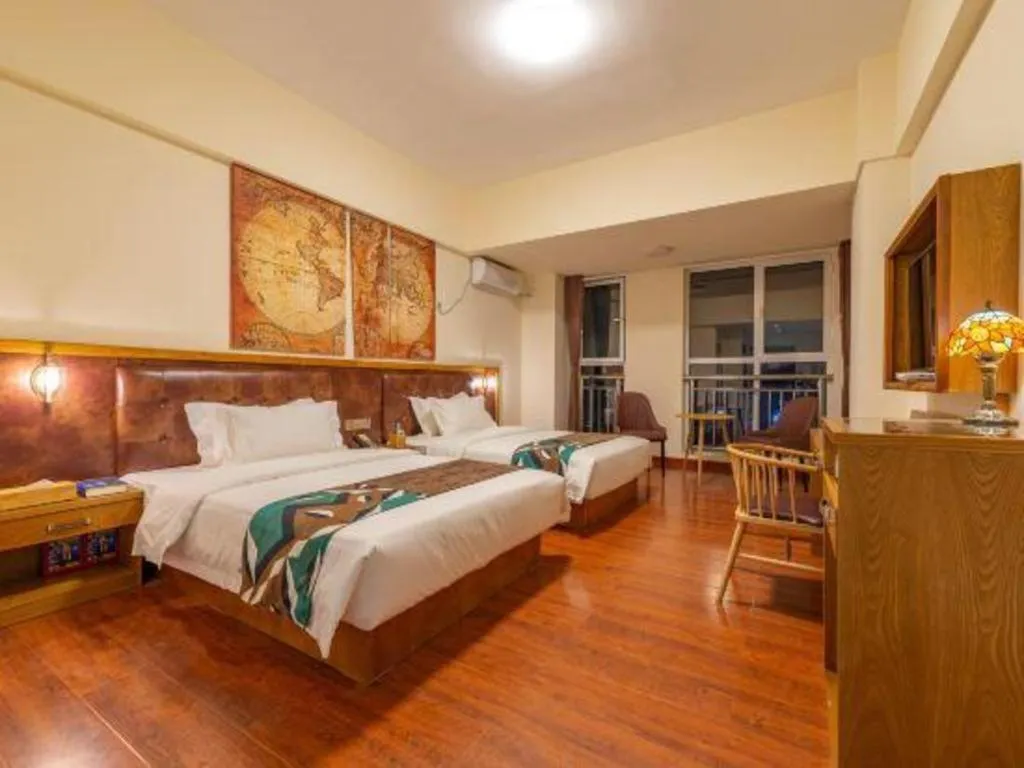 Bed in James Joyce Coffetel· Ji'Nan Changqing District Government Jingshi Xi Road