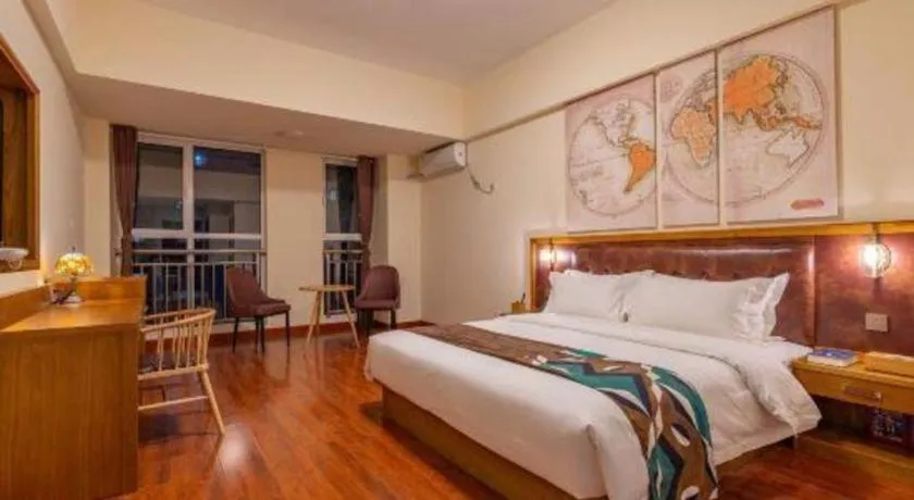 Bed in James Joyce Coffetel· Ji'Nan Changqing District Government Jingshi Xi Road