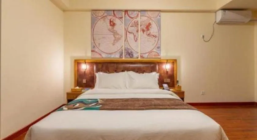 Bed in James Joyce Coffetel· Ji'Nan Changqing District Government Jingshi Xi Road