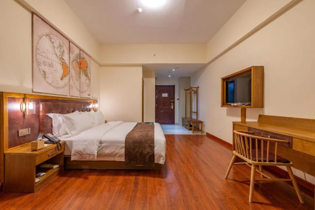 Bed in James Joyce Coffetel· Ji'Nan Changqing District Government Jingshi Xi Road