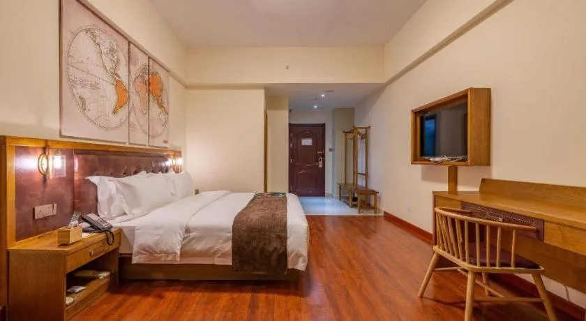 Bed in James Joyce Coffetel· Ji'Nan Changqing District Government Jingshi Xi Road