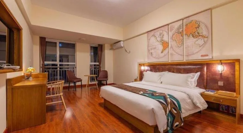 Bed in James Joyce Coffetel· Ji'Nan Changqing District Government Jingshi Xi Road