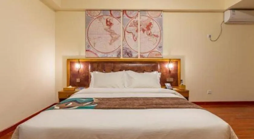 Bed in James Joyce Coffetel· Ji'Nan Changqing District Government Jingshi Xi Road