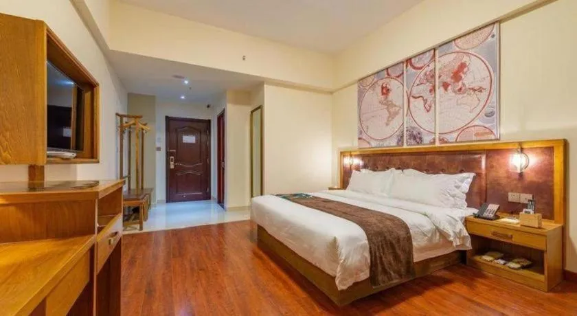 Bed in James Joyce Coffetel· Ji'Nan Changqing District Government Jingshi Xi Road