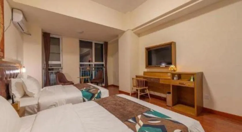 Bed in James Joyce Coffetel· Ji'Nan Changqing District Government Jingshi Xi Road