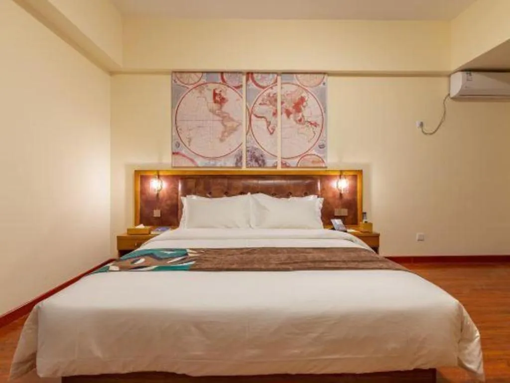 Bed in James Joyce Coffetel· Ji'Nan Changqing District Government Jingshi Xi Road