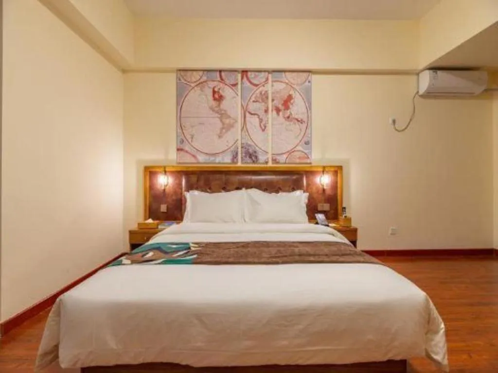 Bed in James Joyce Coffetel· Ji'Nan Changqing District Government Jingshi Xi Road