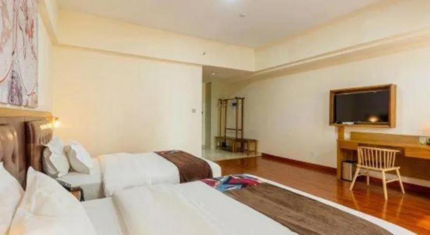 Bed in James Joyce Coffetel· Ji'Nan Changqing District Government Jingshi Xi Road