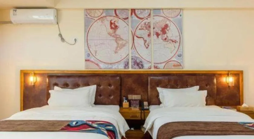 Bed in James Joyce Coffetel· Ji'Nan Changqing District Government Jingshi Xi Road