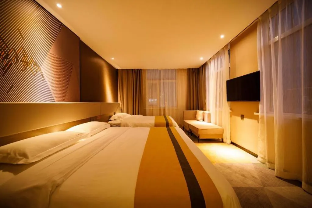 Bed in IU Hotels· Xincheng Haibing University Store