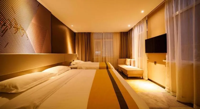Bed in IU Hotels· Xincheng Haibing University Store