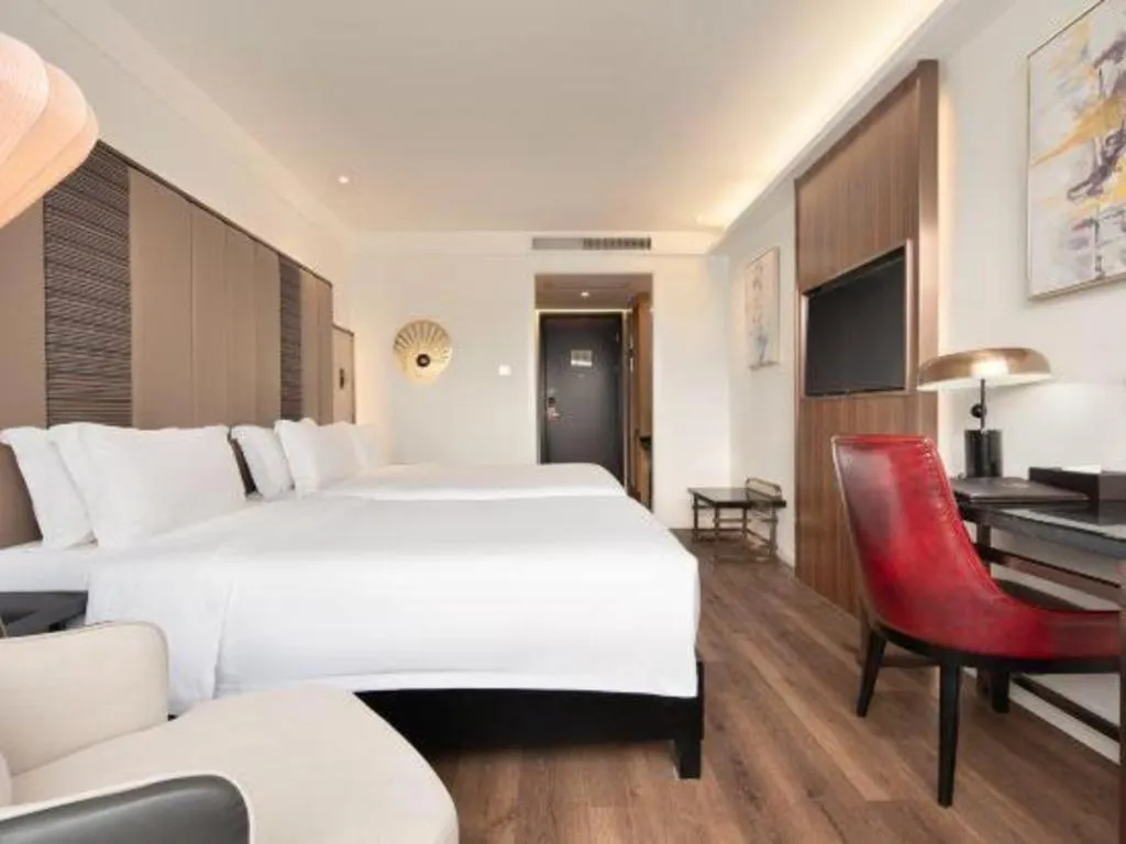 Bed in Jinjiang Metropolo Haikou East High Speed Railway Station Normal University