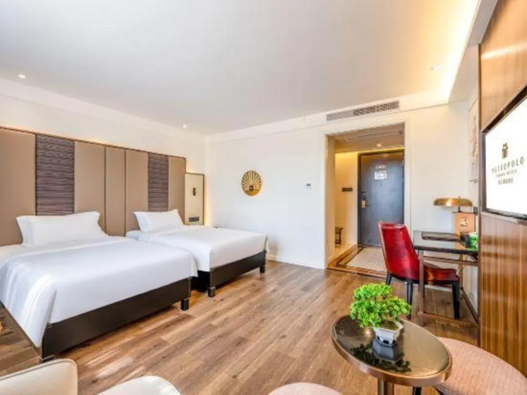 Bed in Jinjiang Metropolo Haikou East High Speed Railway Station Normal University