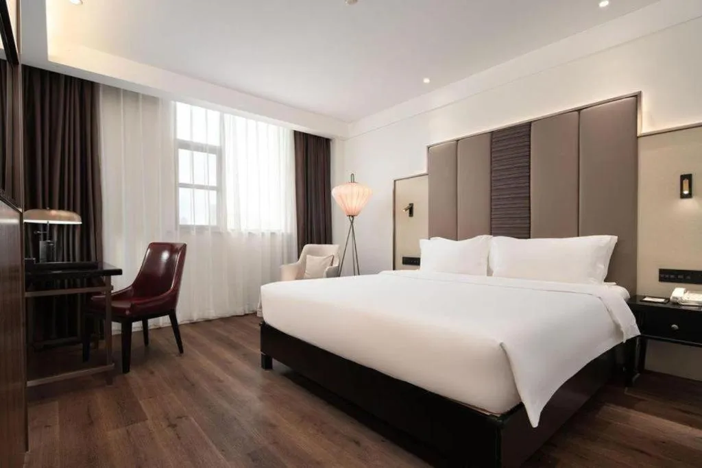 Bed in Jinjiang Metropolo Haikou East High Speed Railway Station Normal University