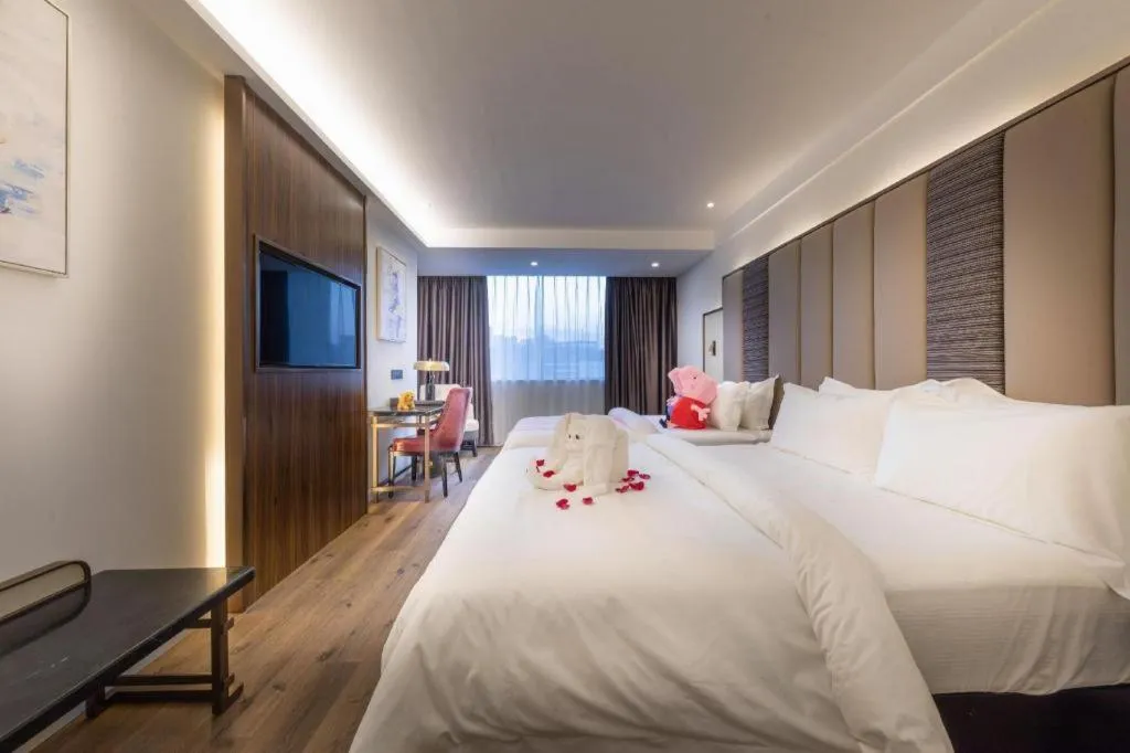 Bed in Jinjiang Metropolo Haikou East High Speed Railway Station Normal University