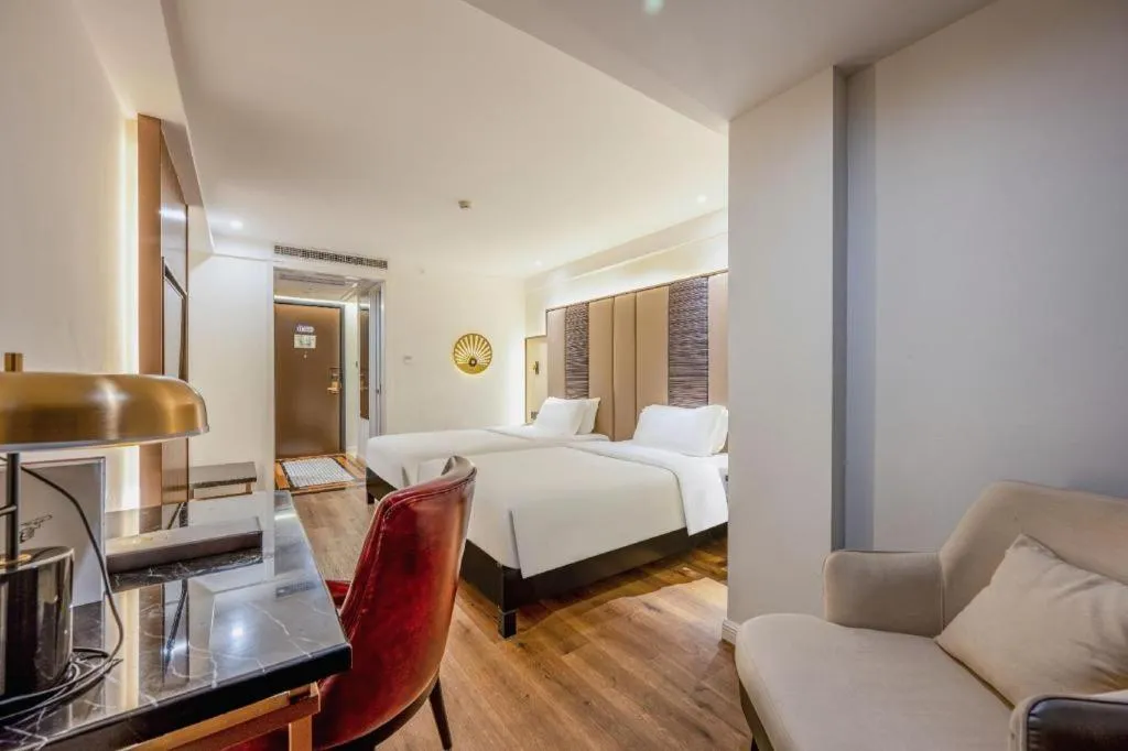 Bed in Jinjiang Metropolo Haikou East High Speed Railway Station Normal University