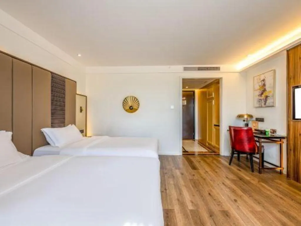 Bed in Jinjiang Metropolo Haikou East High Speed Railway Station Normal University