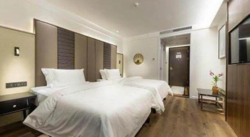 Bed in Jinjiang Metropolo Haikou East High Speed Railway Station Normal University