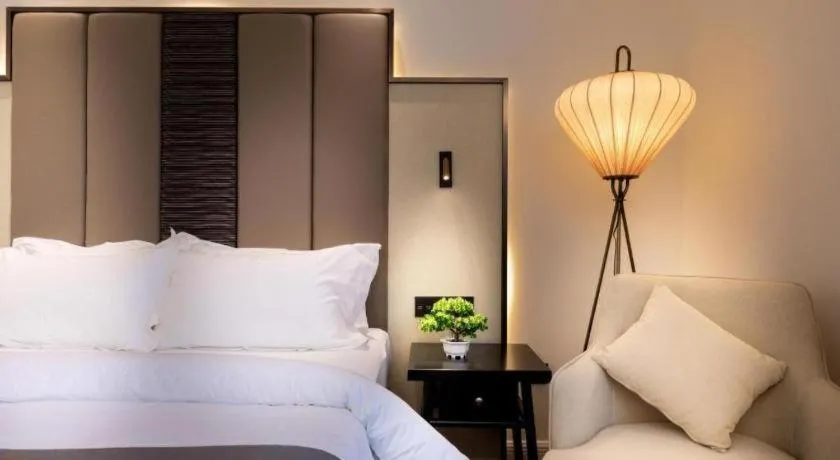 Bed in Jinjiang Metropolo Haikou East High Speed Railway Station Normal University