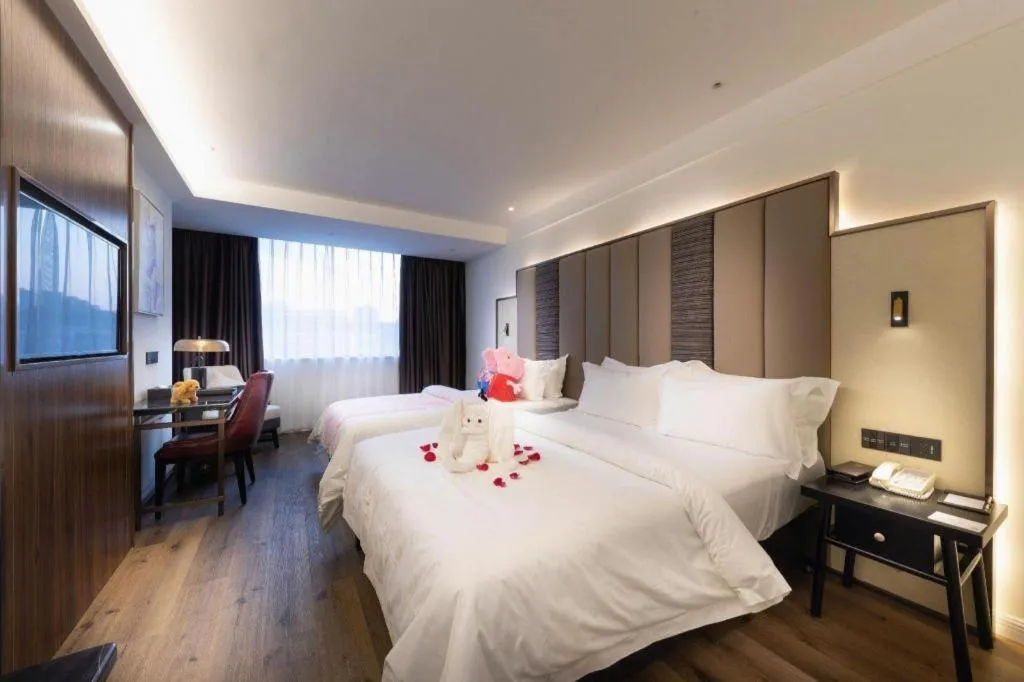 Bed in Jinjiang Metropolo Haikou East High Speed Railway Station Normal University