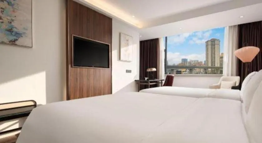 Bed in Jinjiang Metropolo Haikou East High Speed Railway Station Normal University