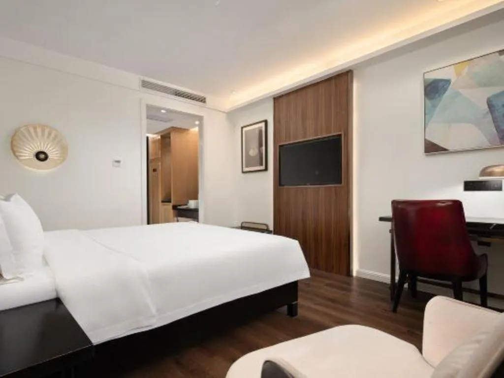 Bed in Jinjiang Metropolo Haikou East High Speed Railway Station Normal University