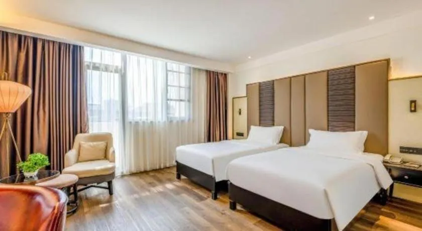 Bed in Jinjiang Metropolo Haikou East High Speed Railway Station Normal University