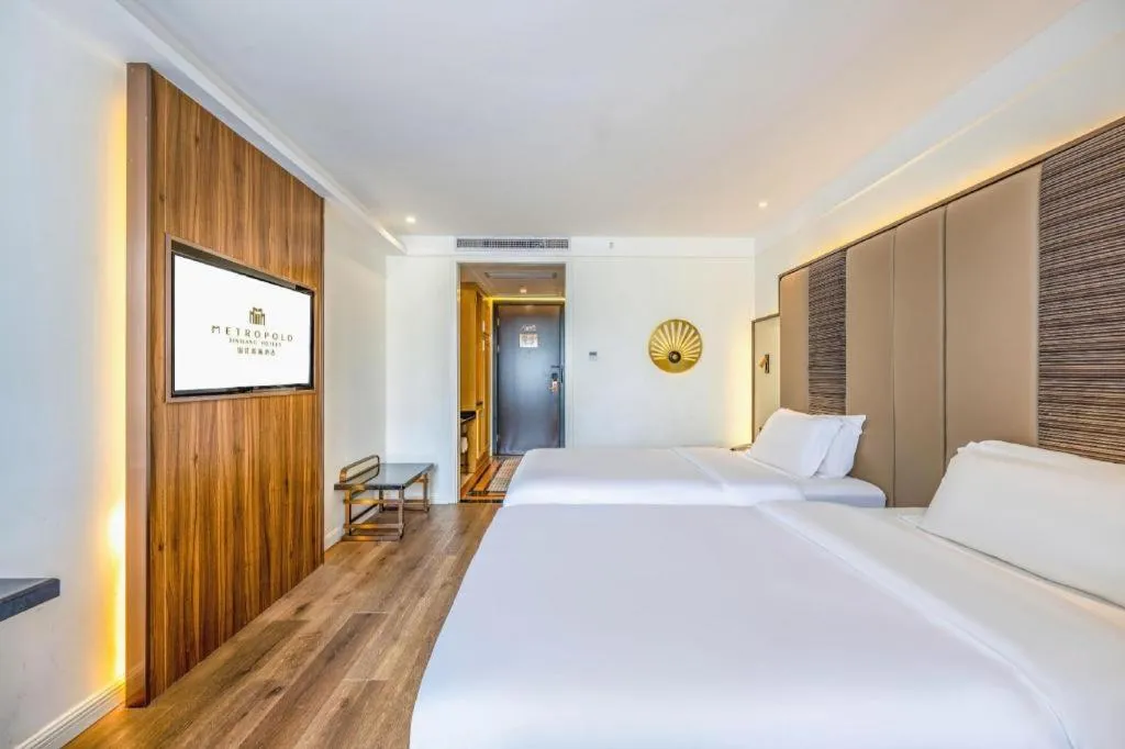 Bed in Jinjiang Metropolo Haikou East High Speed Railway Station Normal University