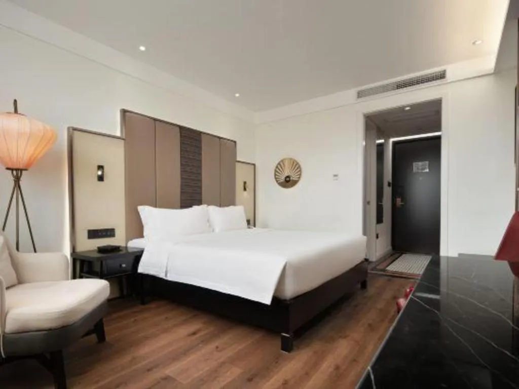 Bed in Jinjiang Metropolo Haikou East High Speed Railway Station Normal University