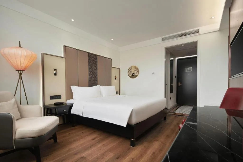 Bed in Jinjiang Metropolo Haikou East High Speed Railway Station Normal University