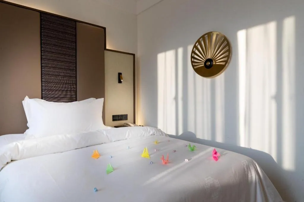 Bed in Jinjiang Metropolo Haikou East High Speed Railway Station Normal University