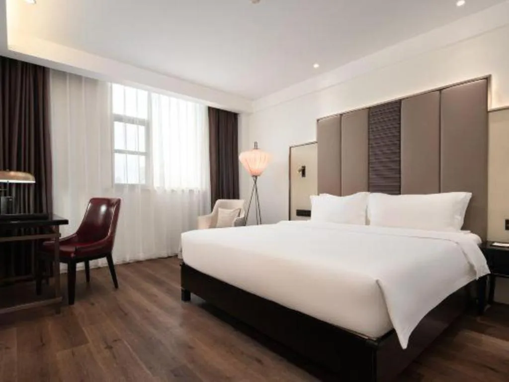 Bed in Jinjiang Metropolo Haikou East High Speed Railway Station Normal University