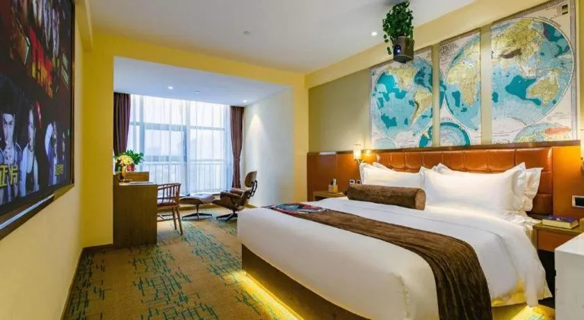 Bed in James Joyce Coffetel· Xianyang Renmin Road Central Square Store