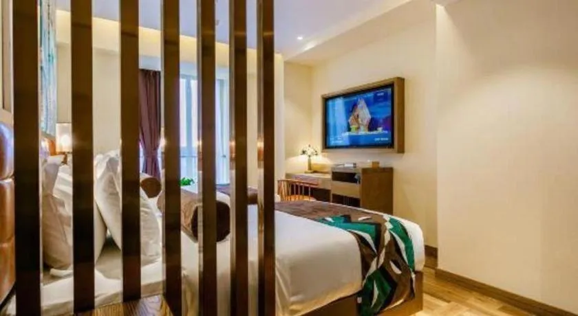 Bed in James Joyce Coffetel· Xianyang Renmin Road Central Square Store