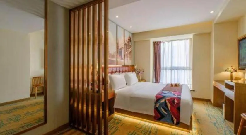 Bed in James Joyce Coffetel· Xianyang Renmin Road Central Square Store