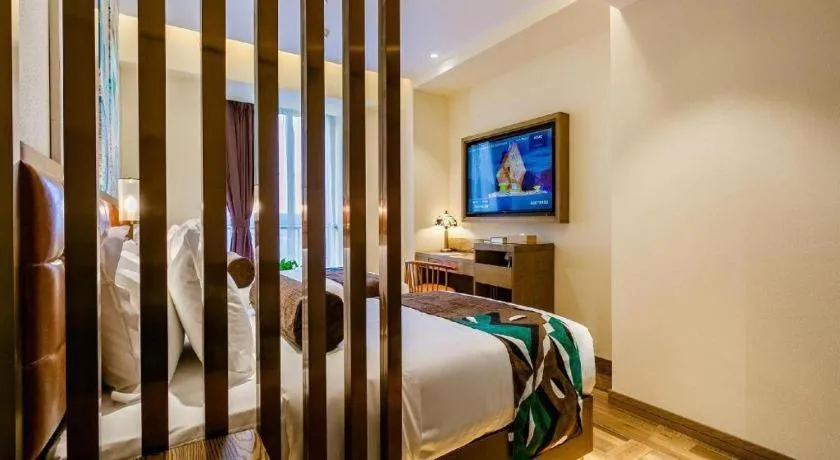 Bed in James Joyce Coffetel· Xianyang Renmin Road Central Square Store