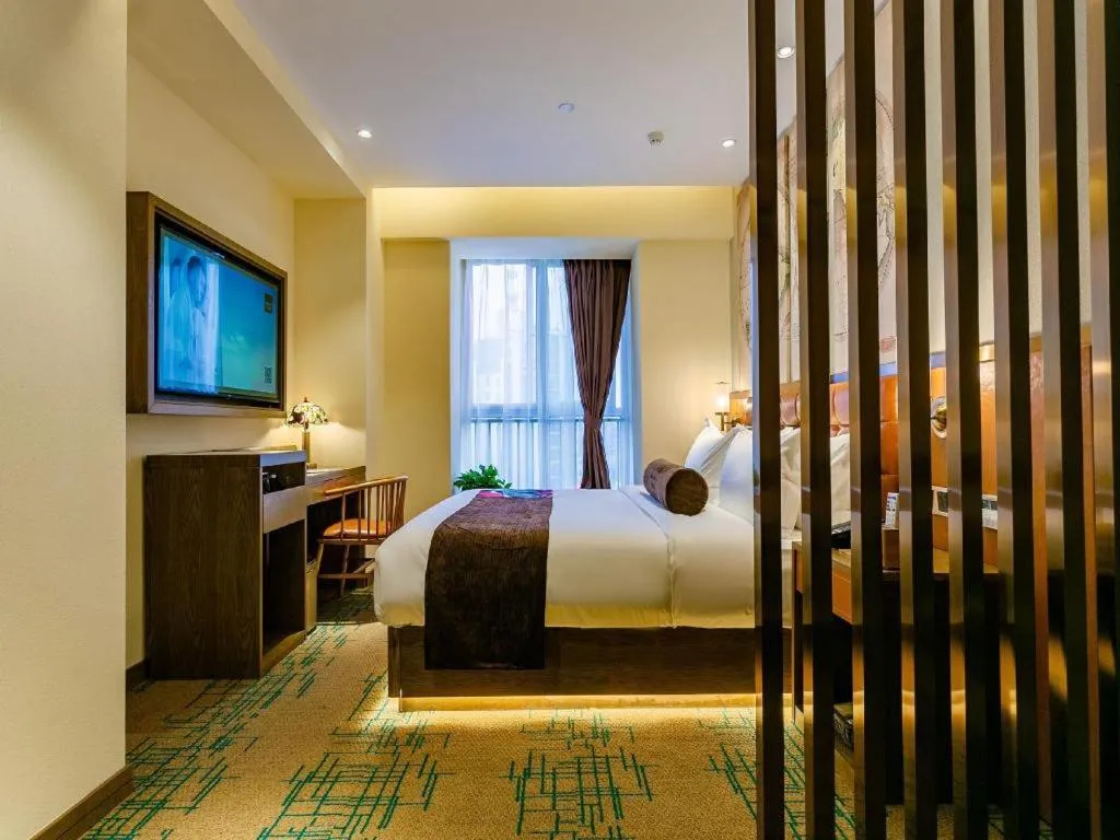 Bed in James Joyce Coffetel· Xianyang Renmin Road Central Square Store