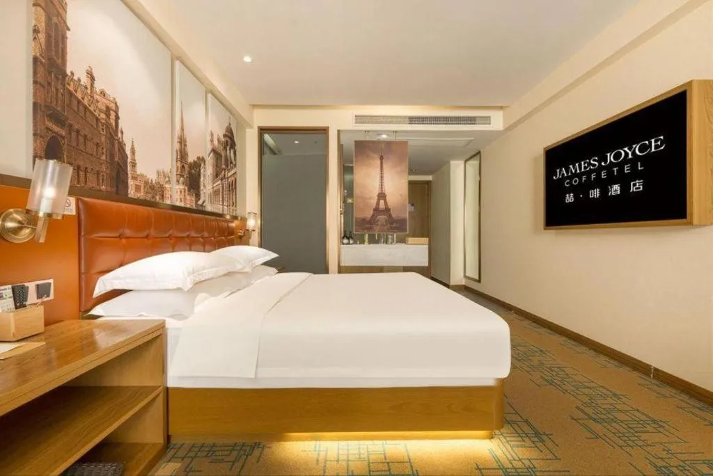 Bed in James Joyce Coffetel· Xianyang Renmin Road Central Square Store