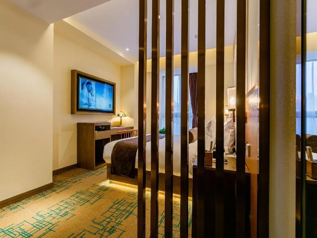 Bed in James Joyce Coffetel· Xianyang Renmin Road Central Square Store