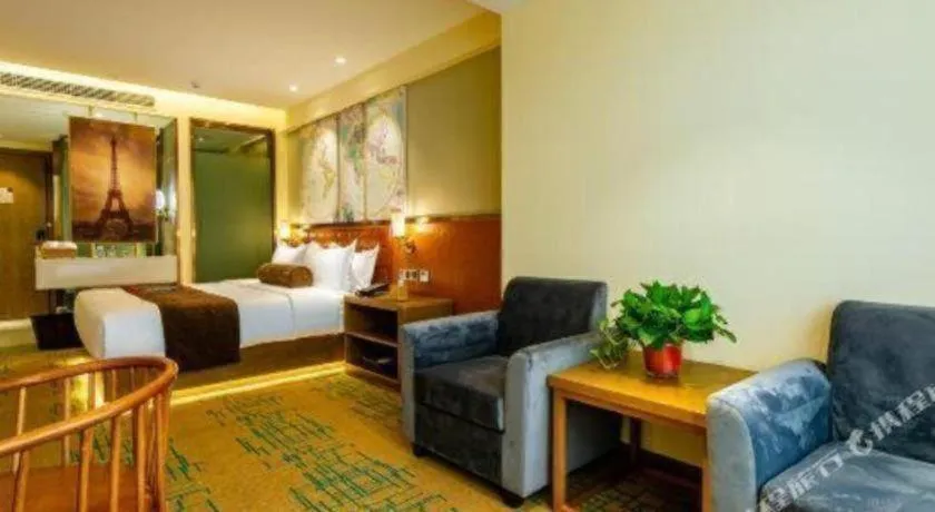 Bed in James Joyce Coffetel· Xianyang Renmin Road Central Square Store