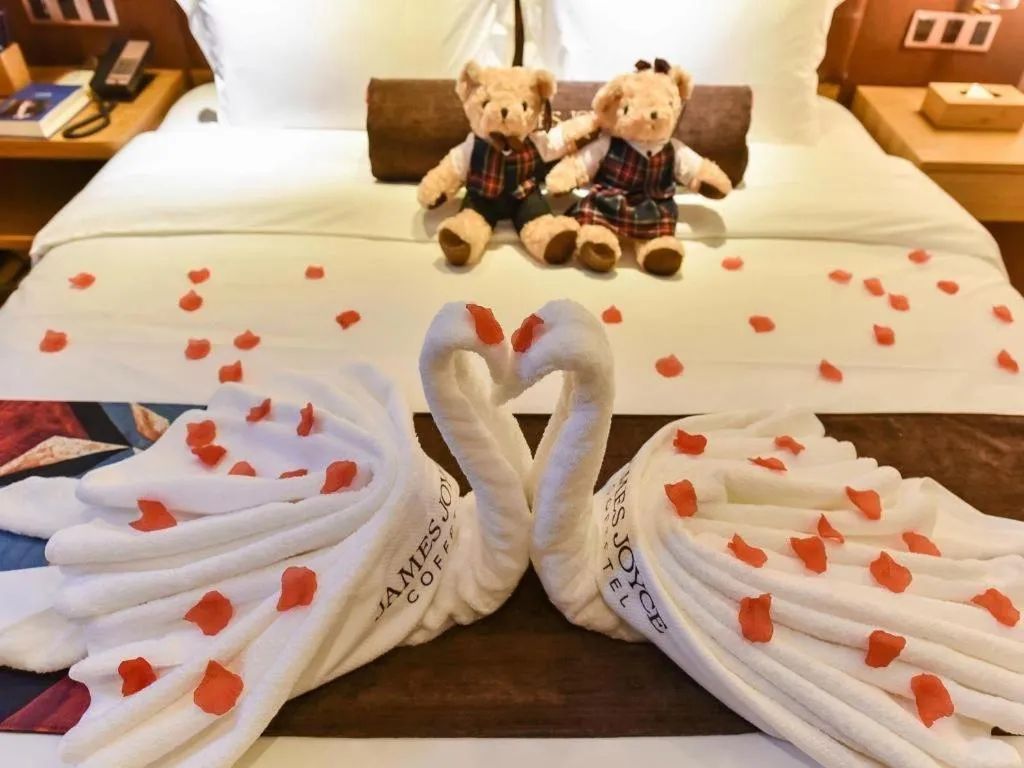 Bed in James Joyce Coffetel· Xianyang Renmin Road Central Square Store