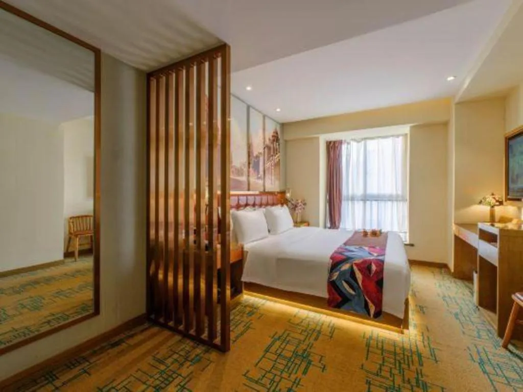 Bed in James Joyce Coffetel· Xianyang Renmin Road Central Square Store