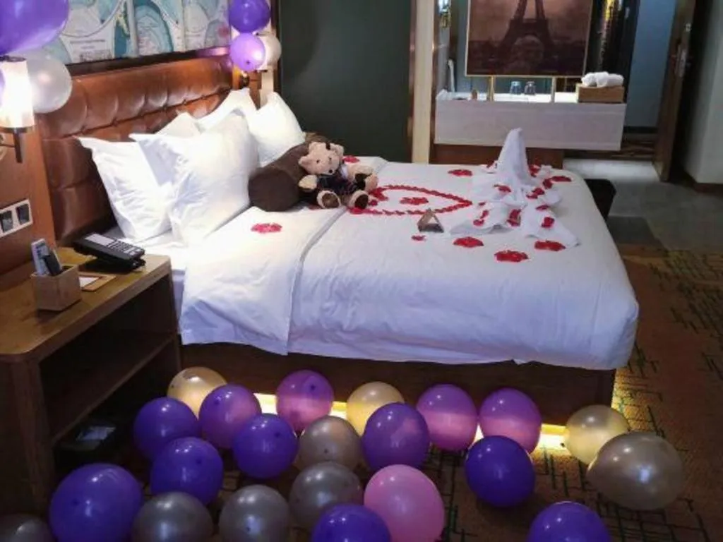 Bed in James Joyce Coffetel· Xianyang Renmin Road Central Square Store